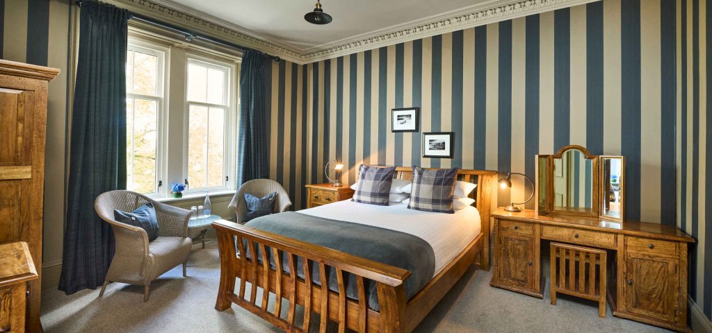 Large double room at the Ulbster Arms Hotel