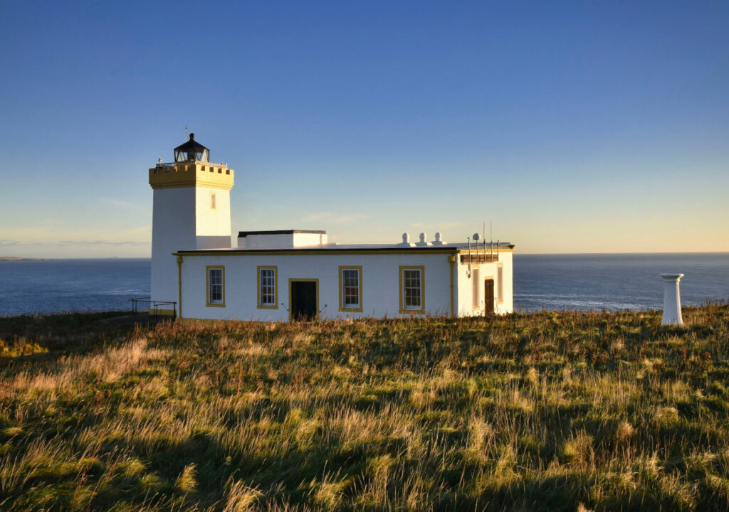 Duncansby Head Lighthouse near John O' Groats