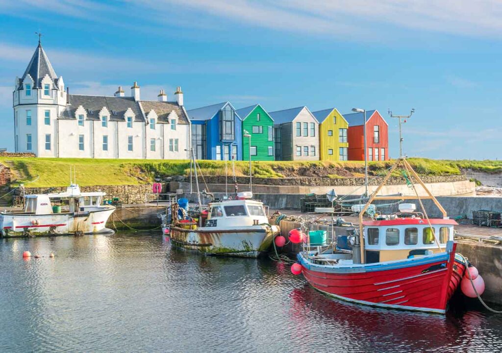 The harbour at John O'Groats.