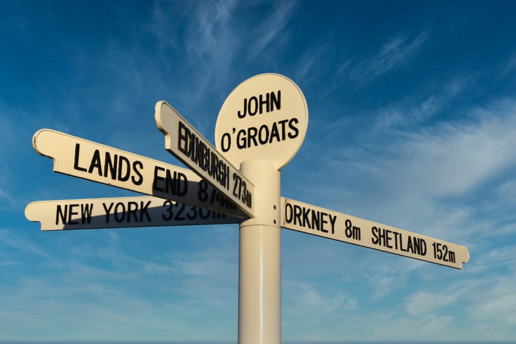 John O'Groats sign